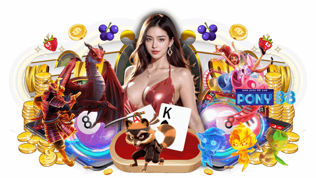 pony88 เว็บเกมที่ได้เงินเยอะ ฝากถอนเงินได้เลยไม่จำกัด
